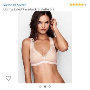 Victoria's Secret Racerback Lacy Bralette